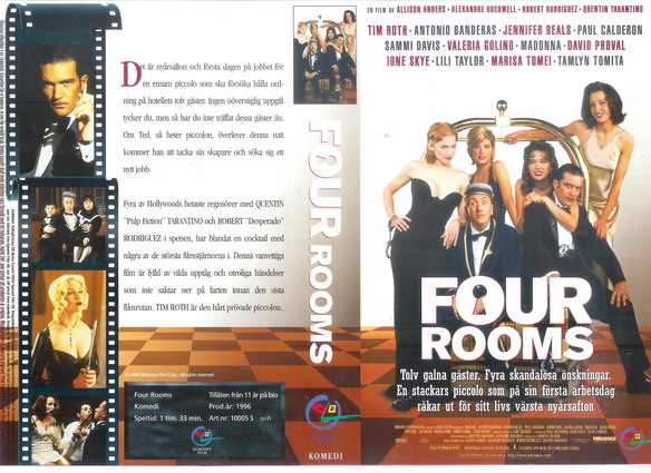 10005 FOUR ROOMS (VHS)
